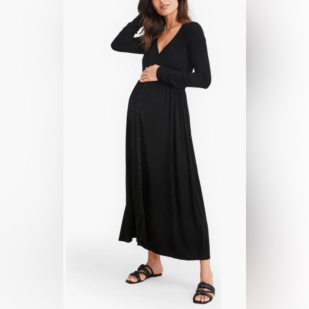 Hatch The Softest Rib Nursing Dress size 1